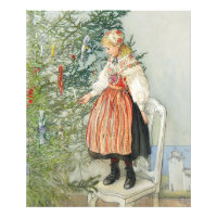 Decorating the Christmas Tree - Carl Larsson