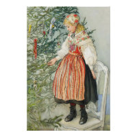 Decorating the Christmas Tree - Carl Larsson