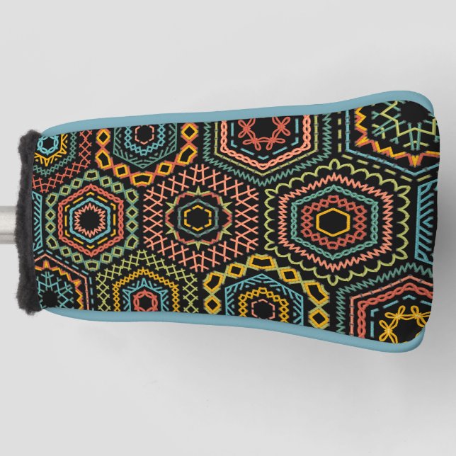 decoration golf head cover (Front)