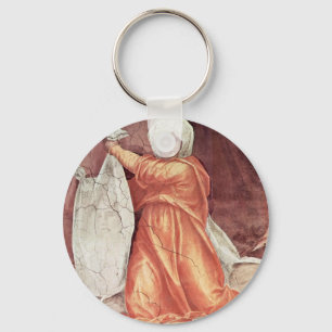 Decoration Of The Chapel Of Pope Leo X Santa Maria Key Ring