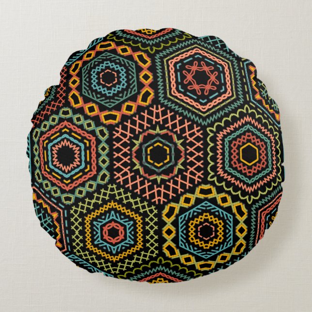 decoration round cushion (Front)