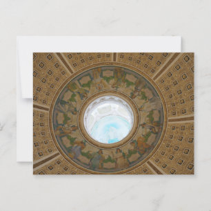 Decoration. The Library of Congress. USA Postcard