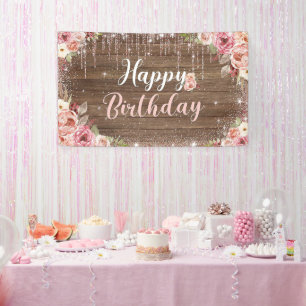 Decorations for Women Background Party Supplies  Banner