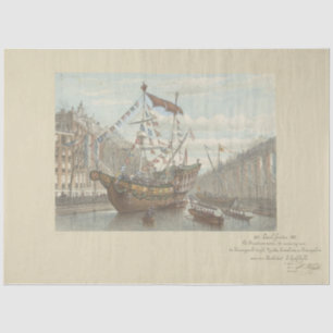Decorations on the Herengracht Decoupage Paper