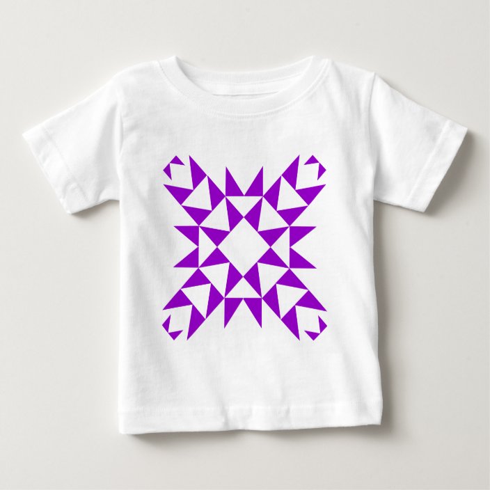 Decorative 01 - Purple Baby T-Shirt | Zazzle.co.uk