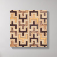 Decorative African Mudcloth Pattern