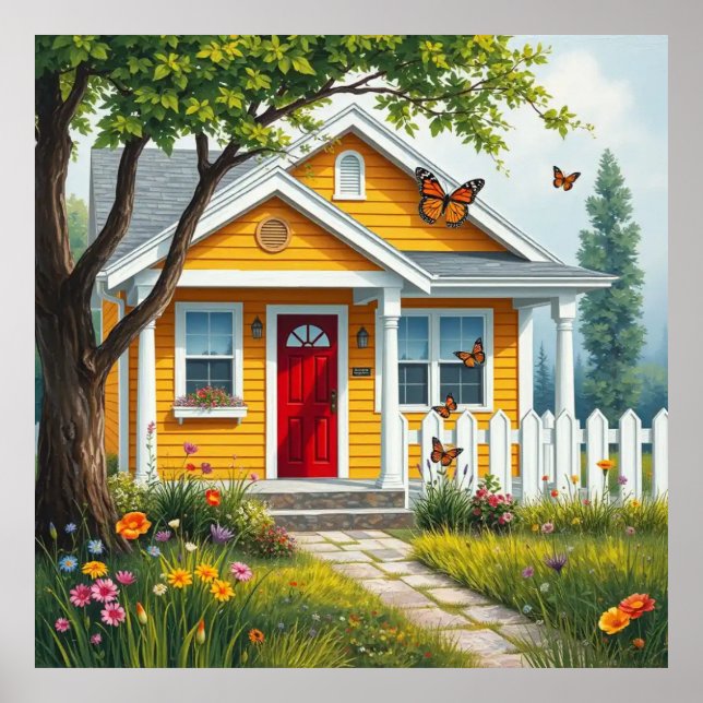 Decorative Art - Home Sweet Home #2  Poster (Front)