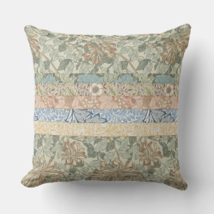 Decorative Art William Morris Nouveau Wallpapers Cushion