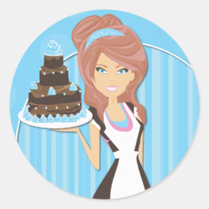 Decorative Baker Stickers