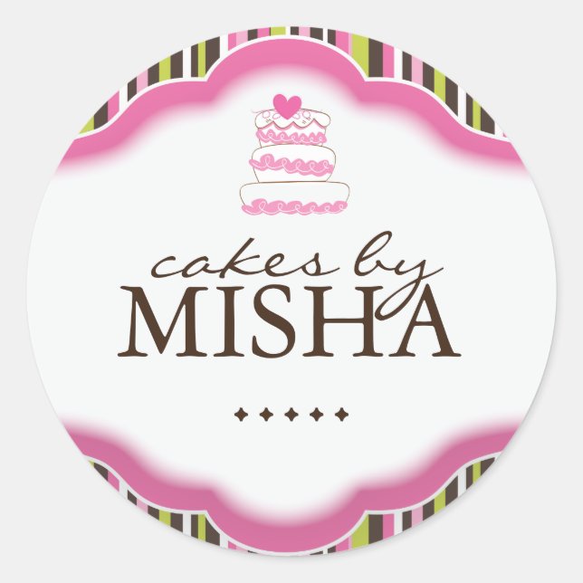 Decorative Bakery Stickers (Front)