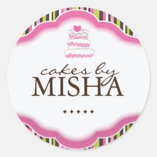 Decorative Bakery Stickers