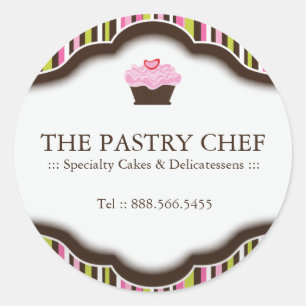 Decorative Bakery Stickers