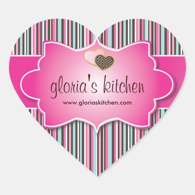 Decorative Bakery Stickers (Front)