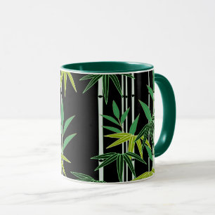 Decorative Bamboo Pattern Mug