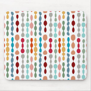 Decorative Barbells Mouse Mat