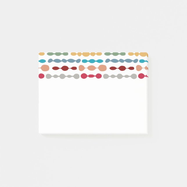 Decorative Barbells Post-it Notes (Front)