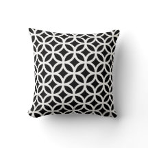 Decorative Black and White Geometric