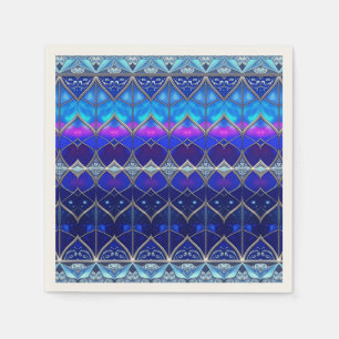 Decorative Blue Napkin