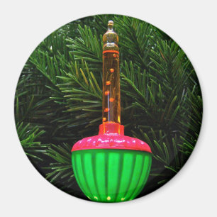 Decorative Bubble Light Holiday Magnet