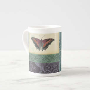 Decorative Butterfly Brocade by Vision Studio Bone China Mug