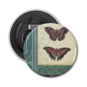 Decorative Butterfly Brocade by Vision Studio Bottle Opener
