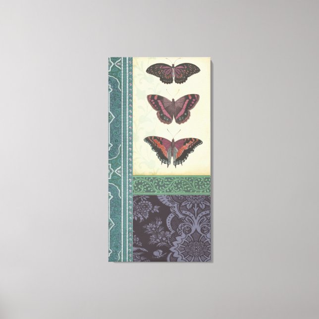 Decorative Butterfly Brocade by Vision Studio Canvas Print (Front)