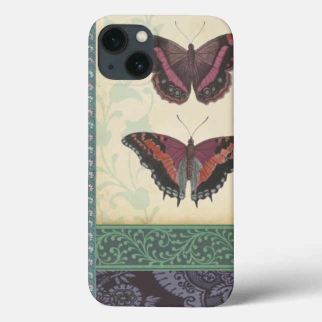 Decorative Butterfly Brocade by Vision Studio Case-Mate iPhone Case (Back)