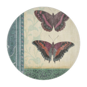Decorative Butterfly Brocade by Vision Studio Cutting Board