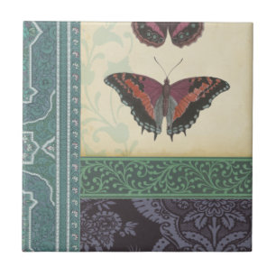 Decorative Butterfly Brocade by Vision Studio Tile