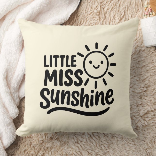 Decorative Cab - Little Miss Sunshine Cushion (Blanket)
