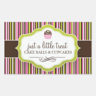 Decorative Cake Bites Stickers