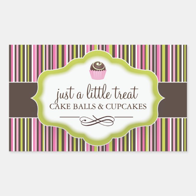 Decorative Cake Bites Stickers (Front)