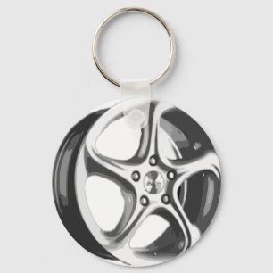 Decorative Car Rim Key Ring