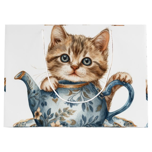 Decorative Cat Gift Bags (Front)