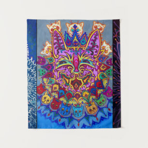 Decorative Cats by Louis Wain Tapestry