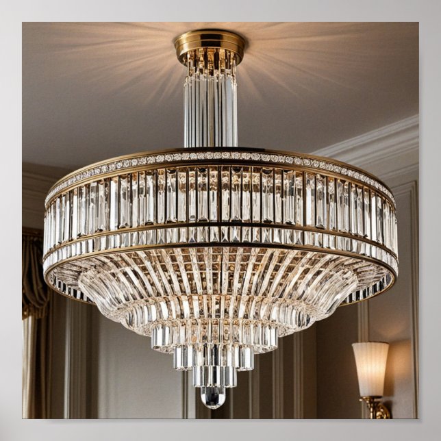 Decorative Ceiling Light Poster (Front)