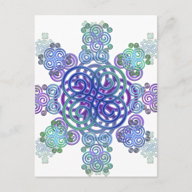 Decorative Celtic design. Postcard (Front)