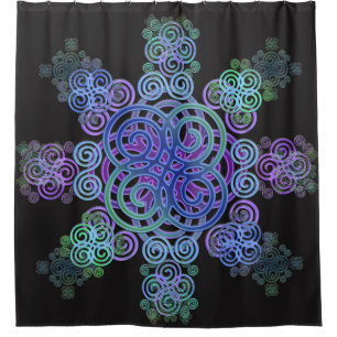 Decorative Celtic design. Shower Curtain