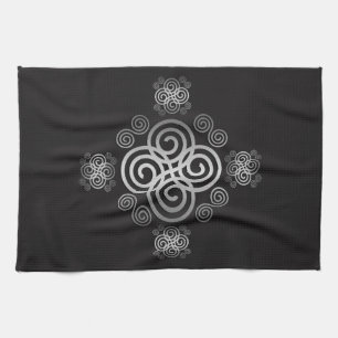 Decorative Celtic design. Tea Towel