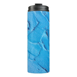 Decorative cement on a wall texture.abstract, aged thermal tumbler