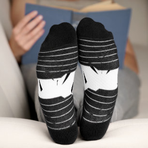Decorative, Charcoal Grey Socks