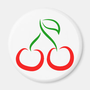 Decorative Cherries Magnet