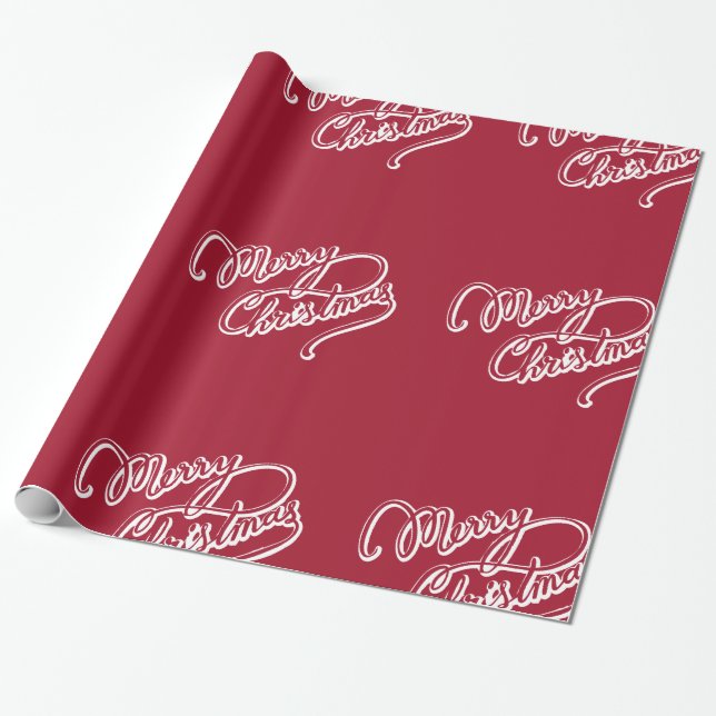 Decorative Christmas Decor Oranament Wrapping Pape Wrapping Paper (Unrolled)