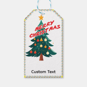Decorative Christmas Gift Personalised Tags