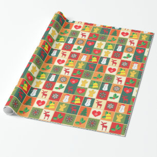 Decorative Christmas Pattern Wrapping Paper