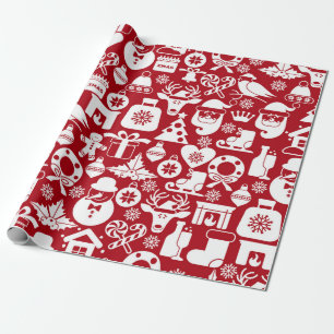 Decorative Christmas Pattern Wrapping Paper