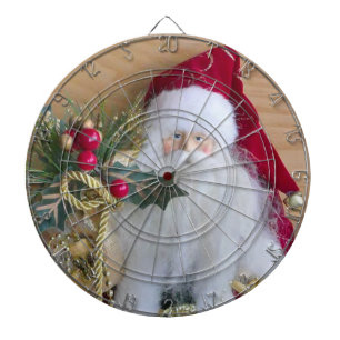 DECORATIVE CHRISTMAS SANTA DARTBOARD