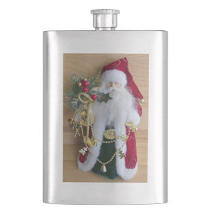DECORATIVE CHRISTMAS SANTA HIP FLASK