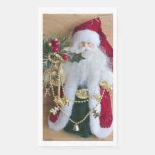 DECORATIVE CHRISTMAS SANTA NAPKIN