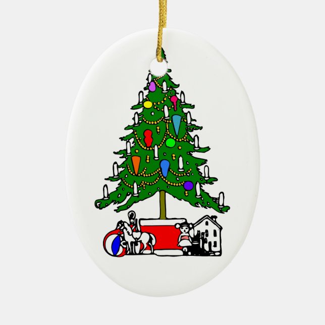 Decorative Christmas Tree Ornaments (Front)
